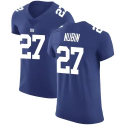 Men's Tyler Nubin New York Giants No.27 Elite Team Color Vapor Untouchable Jersey - Royal