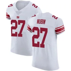 Men's Tyler Nubin New York Giants No.27 Elite Vapor Untouchable Jersey - White