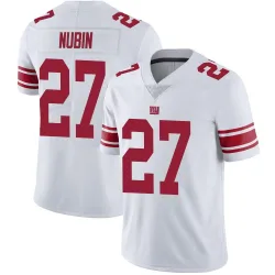 Men's Tyler Nubin New York Giants No.27 Limited Vapor Untouchable Jersey - White