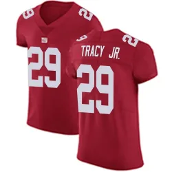 Men's Tyrone Tracy Jr. New York Giants No.29 Elite Alternate Vapor Untouchable Jersey - Red