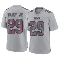 Men's Tyrone Tracy Jr. New York Giants No.29 Game Atmosphere Fashion Jersey - Gray