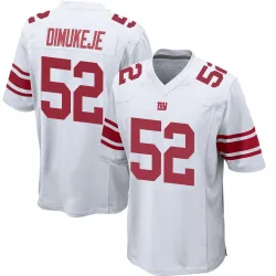 Men's Victor Dimukeje New York Giants No.52 Game Jersey - White