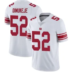 Men's Victor Dimukeje New York Giants No.52 Limited Vapor Untouchable Jersey - White
