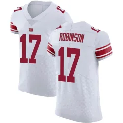 Men's Wan'Dale Robinson New York Giants No.17 Elite Vapor Untouchable Jersey - White
