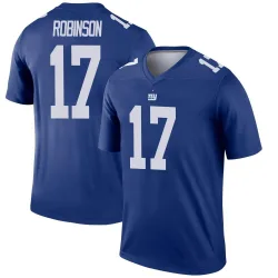 Men's Wan'Dale Robinson New York Giants No.17 Legend Jersey - Royal