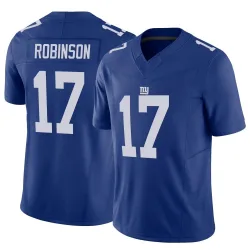 Men's Wan'Dale Robinson New York Giants No.17 Limited Vapor F.U.S.E. Jersey - Royal