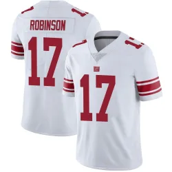 Men's Wan'Dale Robinson New York Giants No.17 Limited Vapor Untouchable Jersey - White