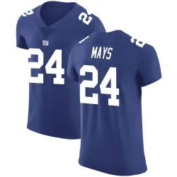 Men's Willie Mays New York Giants No.24 Elite Team Color Vapor Untouchable Jersey - Royal
