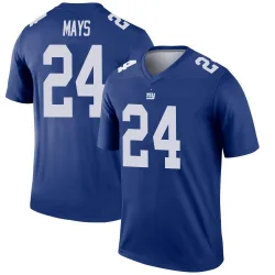 Men's Willie Mays New York Giants No.24 Legend Jersey - Royal