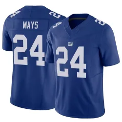 Men's Willie Mays New York Giants No.24 Limited Vapor F.U.S.E. Jersey - Royal