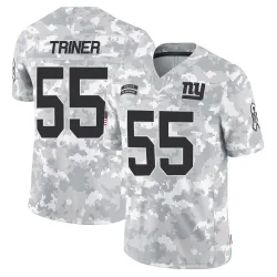 Men's Zach Triner New York Giants No.55 Limited 2024 Salute to Service Jersey - Arctic Camo