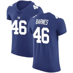 Men's Zaire Barnes New York Giants No.46 Elite Team Color Vapor Untouchable Jersey - Royal