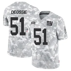 Men's Zak DeOssie New York Giants No.51 Limited 2024 Salute to Service Jersey - Arctic Camo