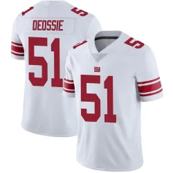 Men's Zak DeOssie New York Giants No.51 Limited Vapor Untouchable Jersey - White