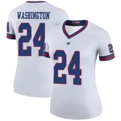 Women's Ar'Darius Washington New York Giants No.24 Legend Color Rush Jersey - White