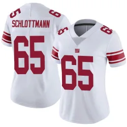 Women's Austin Schlottmann New York Giants No.65 Limited Vapor Untouchable Jersey - White