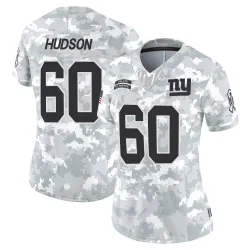 Women's Bryan Hudson New York Giants No.60 Limited 2024 Salute to Service Jersey - Arctic Camo