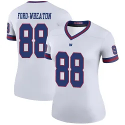Women's Bryce Ford-Wheaton New York Giants No.88 Legend Color Rush Jersey - White