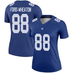 Women's Bryce Ford-Wheaton New York Giants No.88 Legend Jersey - Royal