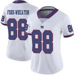 Women's Bryce Ford-Wheaton New York Giants No.88 Limited Color Rush Jersey - White