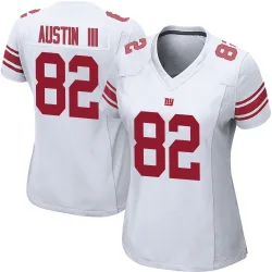 Women's Calvin Austin III New York Giants No.82 Game Jersey - White