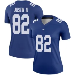 Women's Calvin Austin III New York Giants No.82 Legend Jersey - Royal