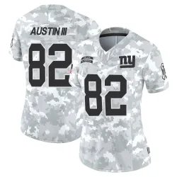 Women's Calvin Austin III New York Giants No.82 Limited 2024 Salute to Service Jersey - Arctic Camo