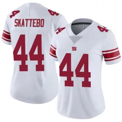 Women's Cam Skattebo New York Giants No.44 Limited Vapor Untouchable Jersey - White