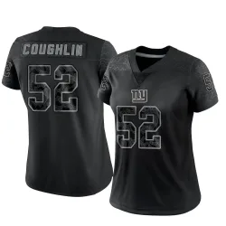 Women's Carter Coughlin New York Giants No.52 Limited Reflective Jersey - Black