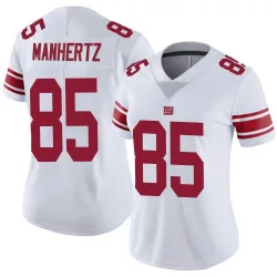 Women's Chris Manhertz New York Giants No.85 Limited Vapor Untouchable Jersey - White