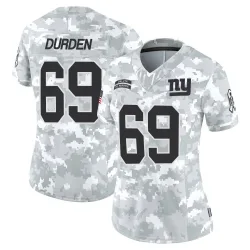 Women's Cory Durden New York Giants No.69 Limited 2024 Salute to Service Jersey - Arctic Camo