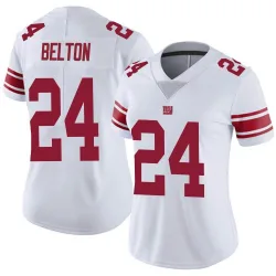 Women's Dane Belton New York Giants No.24 Limited Vapor Untouchable Jersey - White