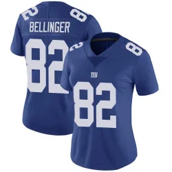Women's Daniel Bellinger New York Giants No.82 Limited Team Color Vapor Untouchable Jersey - Royal