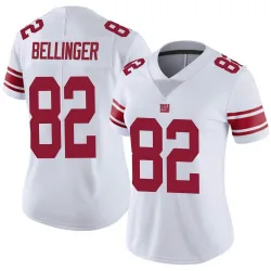 Women's Daniel Bellinger New York Giants No.82 Limited Vapor Untouchable Jersey - White