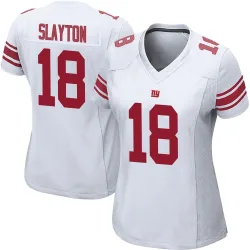 Women's Darius Slayton New York Giants No.18 Game Jersey - White