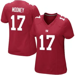 Women's Darnell Mooney New York Giants No.17 Game Alternate Jersey - Red