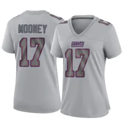 Women's Darnell Mooney New York Giants No.17 Game Atmosphere Fashion Jersey - Gray