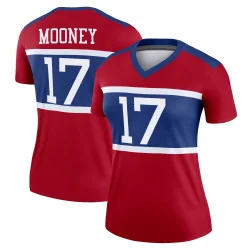 Women's Darnell Mooney New York Giants No.17 Legend Century Alternate Jersey - Red