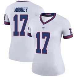 Women's Darnell Mooney New York Giants No.17 Legend Color Rush Jersey - White