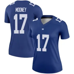 Women's Darnell Mooney New York Giants No.17 Legend Jersey - Royal