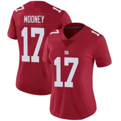 Women's Darnell Mooney New York Giants No.17 Limited Alternate Vapor Untouchable Jersey - Red