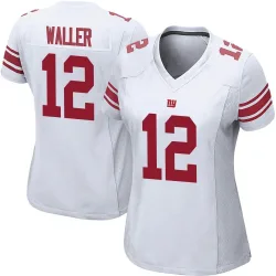 Women's Darren Waller New York Giants No.12 Game Jersey - White