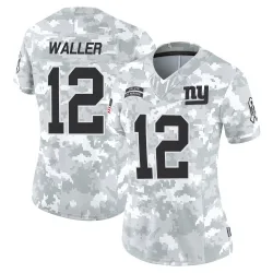 Women's Darren Waller New York Giants No.12 Limited 2024 Salute to Service Jersey - Arctic Camo