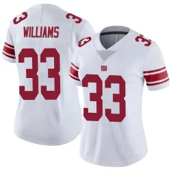 Women's Dee Williams New York Giants No.33 Limited Vapor Untouchable Jersey - White
