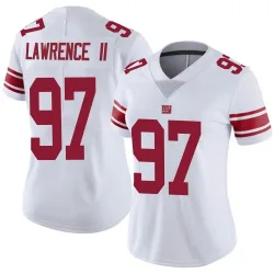 Women's Dexter Lawrence II New York Giants No.97 Limited Vapor Untouchable Jersey - White