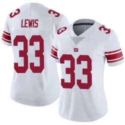 Women's Dion Lewis New York Giants No.33 Limited Vapor Untouchable Jersey - White