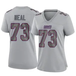Women's Evan Neal New York Giants No.73 Game Atmosphere Fashion Jersey - Gray