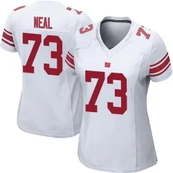 Women's Evan Neal New York Giants No.73 Game Jersey - White