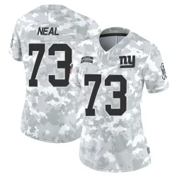 Women's Evan Neal New York Giants No.73 Limited 2024 Salute to Service Jersey - Arctic Camo