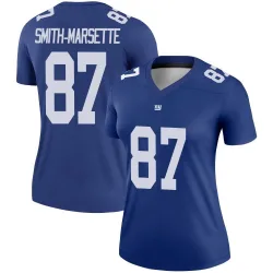 Women's Ihmir Smith-Marsette New York Giants No.87 Legend Jersey - Royal